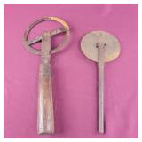 Antique Wagon Wheel Measuring Tools