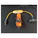 Extension Power Strip + Telephone with Alligator