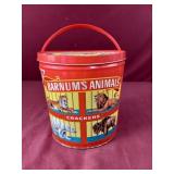 1991 Animal Crackers Tin Bucket