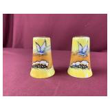 Vintage China Birds Salt And Pepper Shakers
