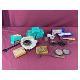 Vintage repair kit for various watches, boutons