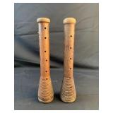 Vintage Textile Primitive Industrial Wooden