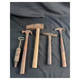 Lot of Miscellaneous Tools, Hammers, etc