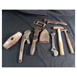 Big Box lot of Monkey Wrenches and Tools