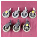 7 Castor Wheels