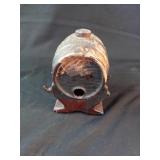 Ceramic Keg Decorative Piece