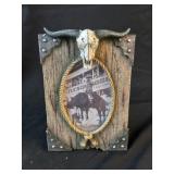 Country Western Style Photo Frame