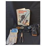 Box Lot of Miscellaneous Items Plus Blackjack