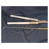 Hedge Trimmer and Hook Tool