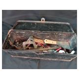 Black Toolbox Full of Miscellaneous Tools