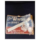 Wings Cigarettes Sign