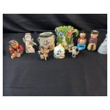 Box Lot of Decorative Ornaments and Christmas