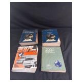 4 Vintage Car Manuals