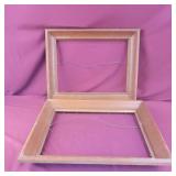 2 Wood Frames 19.5x15.5 (for 16x12 print)