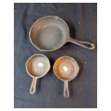 Cast Iron Pans - 2 Mini