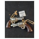 2 Pistol Ornaments