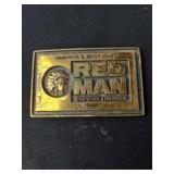 Red Man Belt Buckle