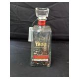 1800 Tequila Bottle Decorative with Smashed