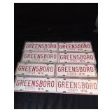 8 Greensboro License Plates
