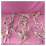 3 Horse Bits and Leather Reigns