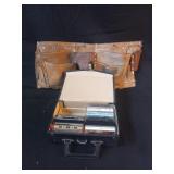 Box of Cassettes + Tool Belt