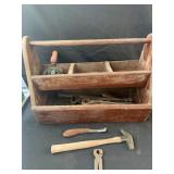 Horseshoe tools with tool box