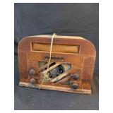 1940s Philco Radio Damaged Speaker Cone