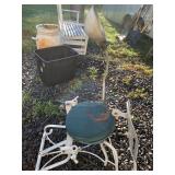 Vintage Medical chair missing parts