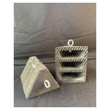 Pair of Wheel Chock w/ Eye Bolt