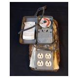 Electric Insulator with Timer and Plug Hub