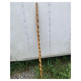 Twisted Vine walking stick 52"H