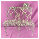 Twig Bench 21"Wx21"Tx10"D