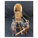Wooden Wagon Decor