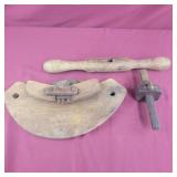 Group of Primitive Wood Tools - Wood Handle,