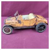 Metal Car with plastic seats and tires -