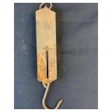 Small antique 12-lb scale