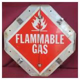 Metal Truck Safety Sign with 6 Flippable signs