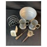 Vintage MCM Martini Cocktail Shaker, various