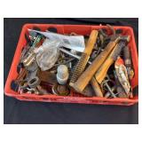 Coca Cola Tray Full of Miscellaneous Tools