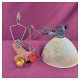 2 Clamp on Lights - Strikelite (broken Lenses)