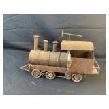 Handmade metal decorative train
