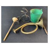 Miniature metal decor