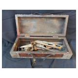 Vintage Toolbox with Tools