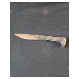 Railroad Spike Knife! Very Unique!
