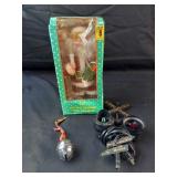 Lot of Christmas Decor, Santa, Polar Express