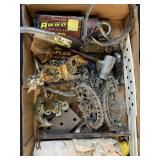 Box lot of hardware