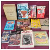 Group of Books, Antique Guide, Medical