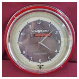 Snap On Racing Wall Clock (neon lights - untested)