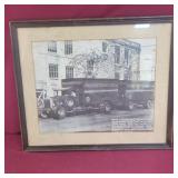 Consolidated Truck Lines print - 25x21