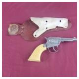 Vintage Toy Pistol with Holster